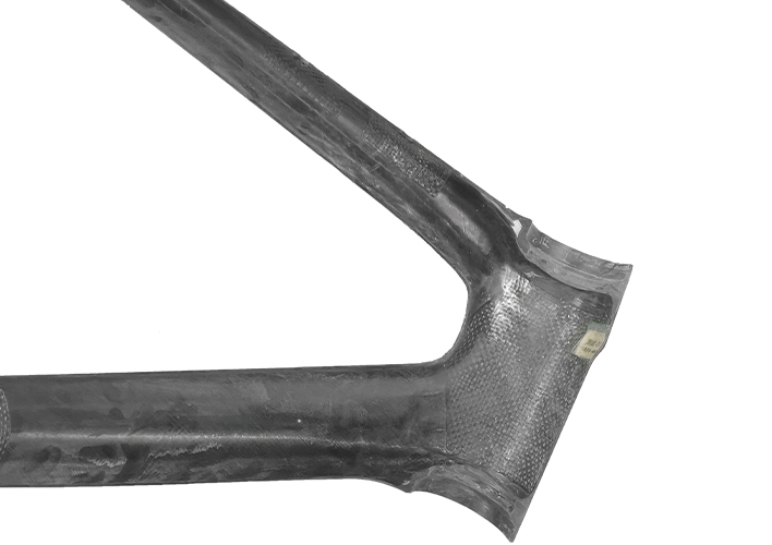Our Carbon Gravel Frame Cross-Section