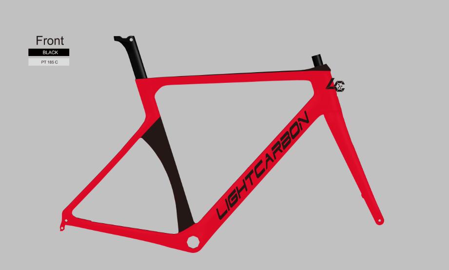 carbon road frame customized painting