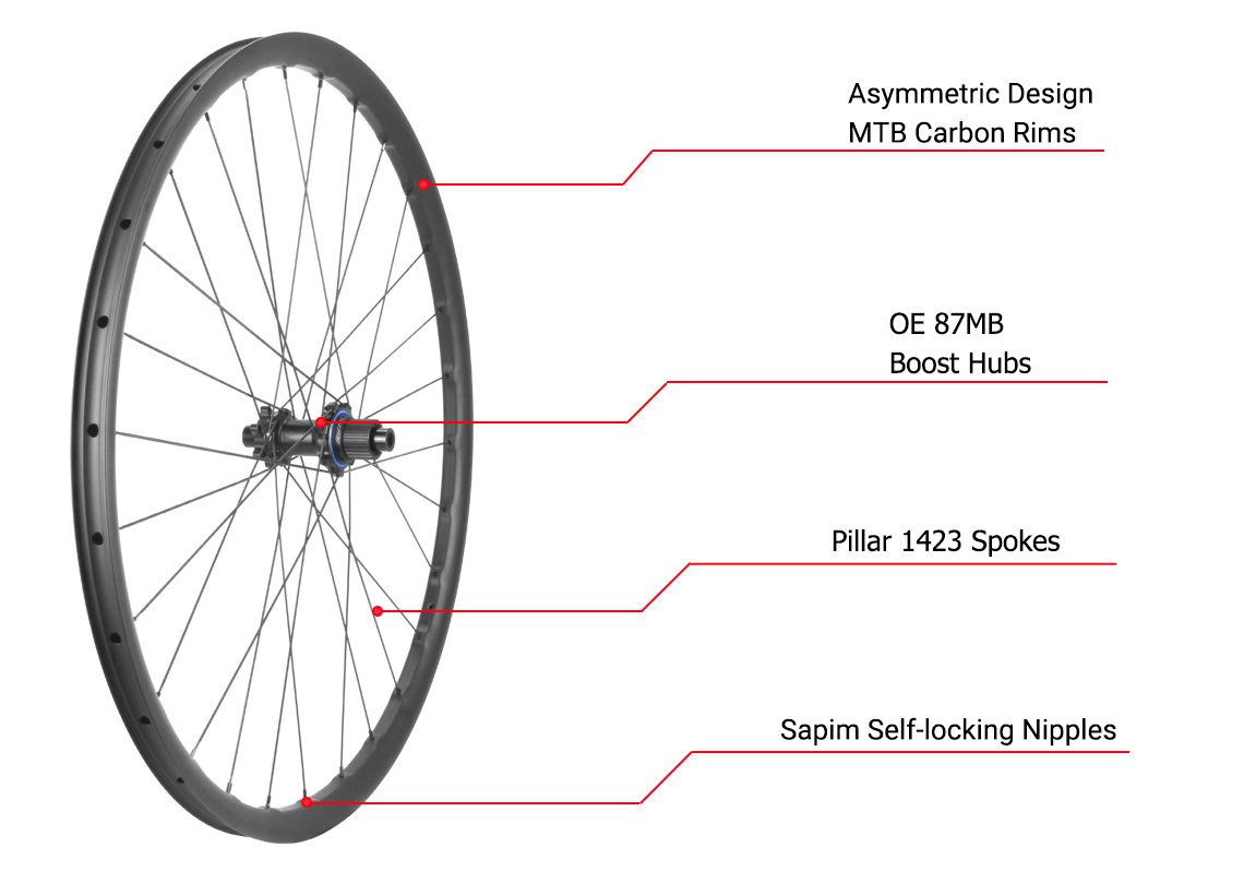 DT350S boost mountain bike wheel