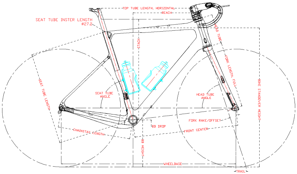 carbon gravel bike frame geometry