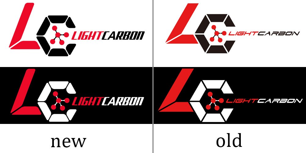 LightCarbon logo new vs old