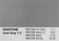 PANTONE Cool Gray 7C