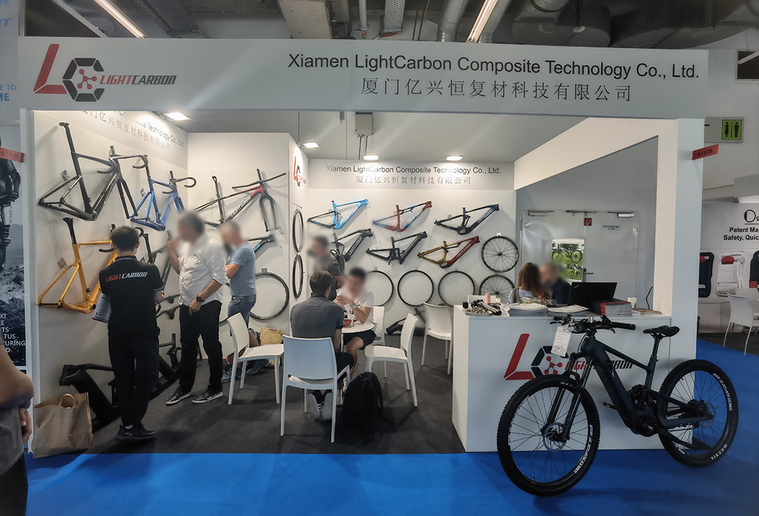 LightCarbon Booth in Eurobike 2023 (Hall 9.1 - G39)