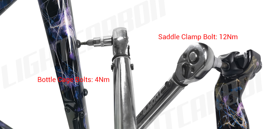 Bottle Cage and Saddle Clamp Bolts torque