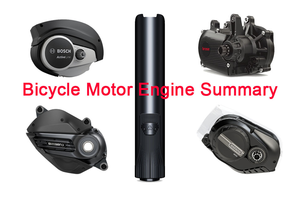 E-bike Frame Motor Engine Summary